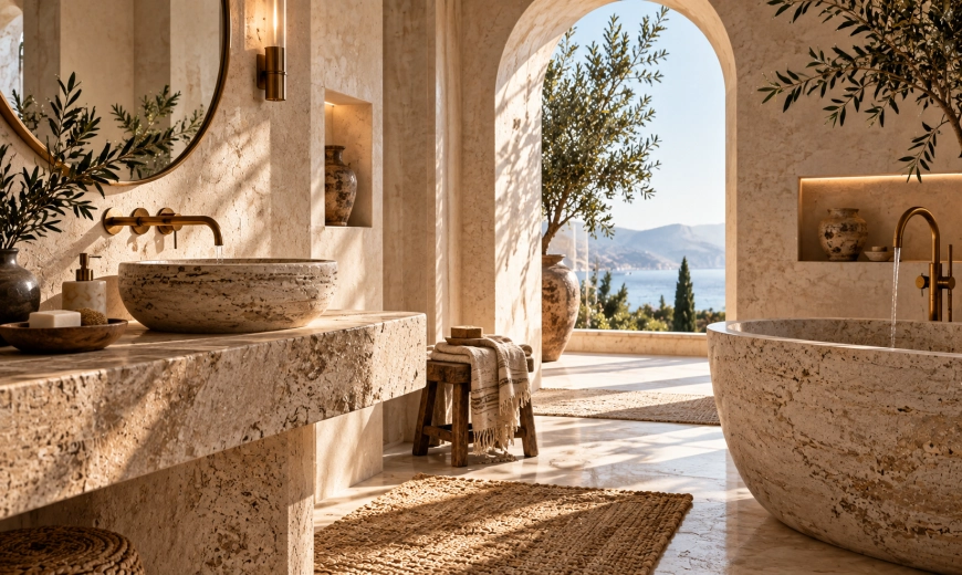 How to Create a Mediterranean Bathroom at Home