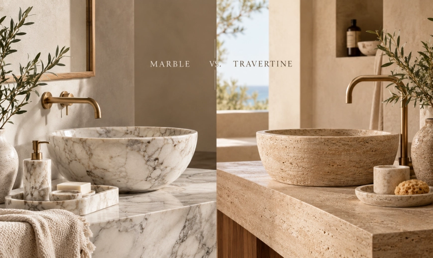 Marble vs. Travertine: Which Natural Stone Is Right for Your Home?