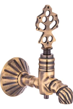 Aged Brass Ottoman Hammam Faucet