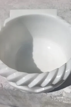 Handcrafted Marble Kurna Sink – Turkish Hammam Basin