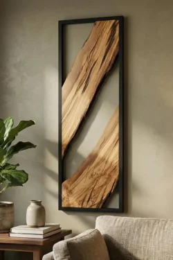 Handcrafted Olive Wood Wall Art