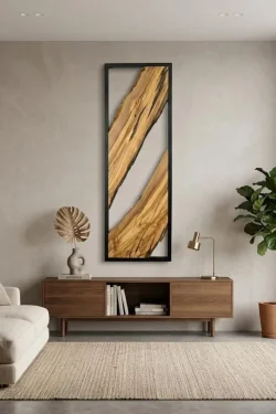 Handcrafted Olive Wood Wall Art