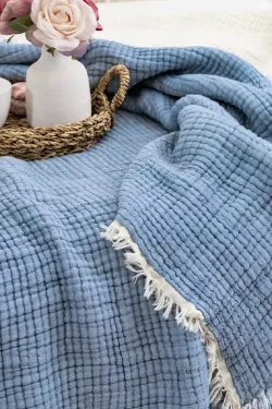 Muslin Throw Blanket