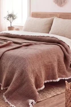 Muslin Throw Blanket