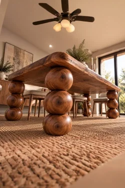 Solid Wood Dining Table