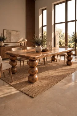 Solid Wood Dining Table