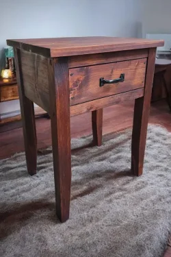 Solid Wood Nightstand