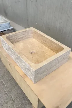 Travertine Sink