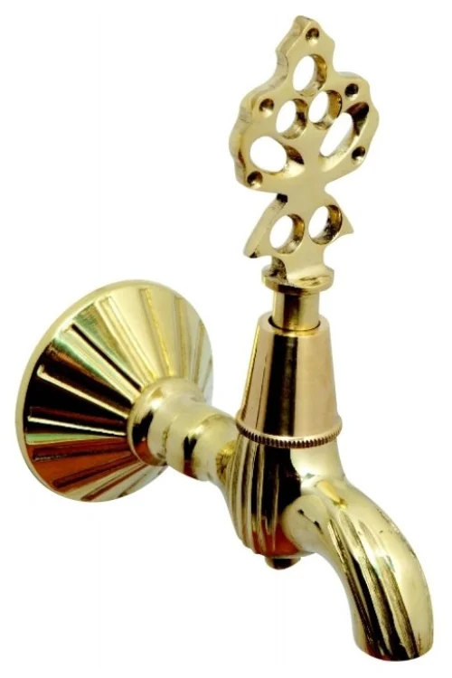 Antique Brass Hammam Wall Faucet