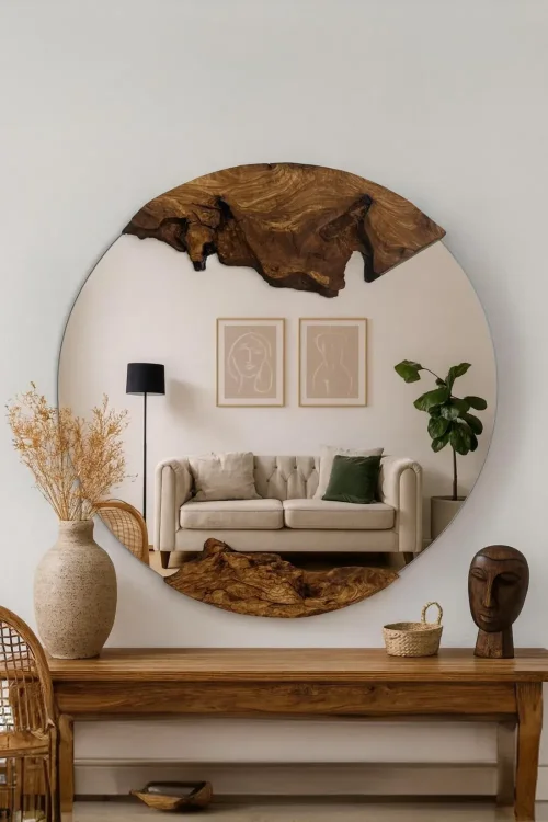Organic Wall Mirror