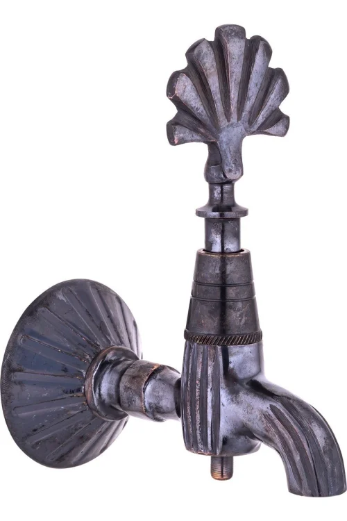 Ottoman Brass Wall Faucet – Traditional Hammam Style